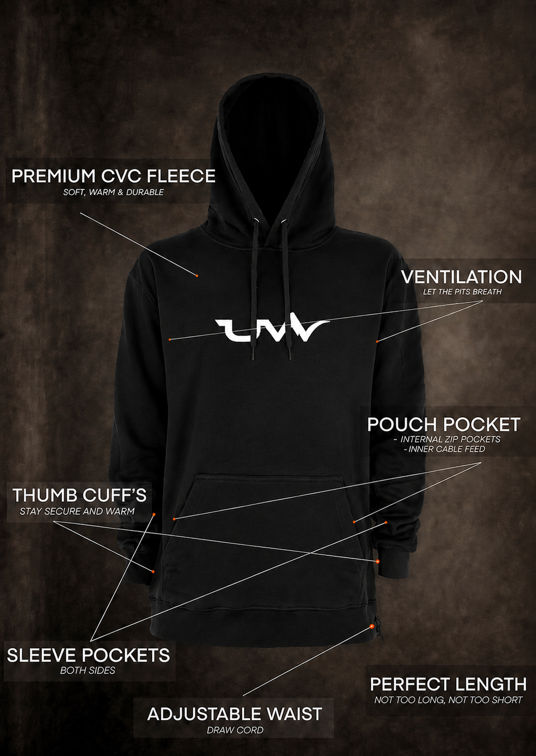 Access Hoodie, black