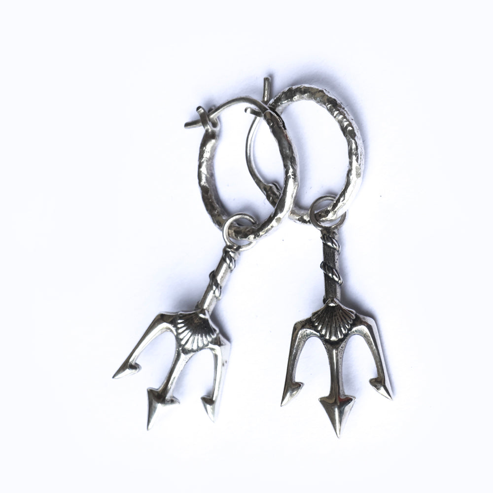 Trident earrings