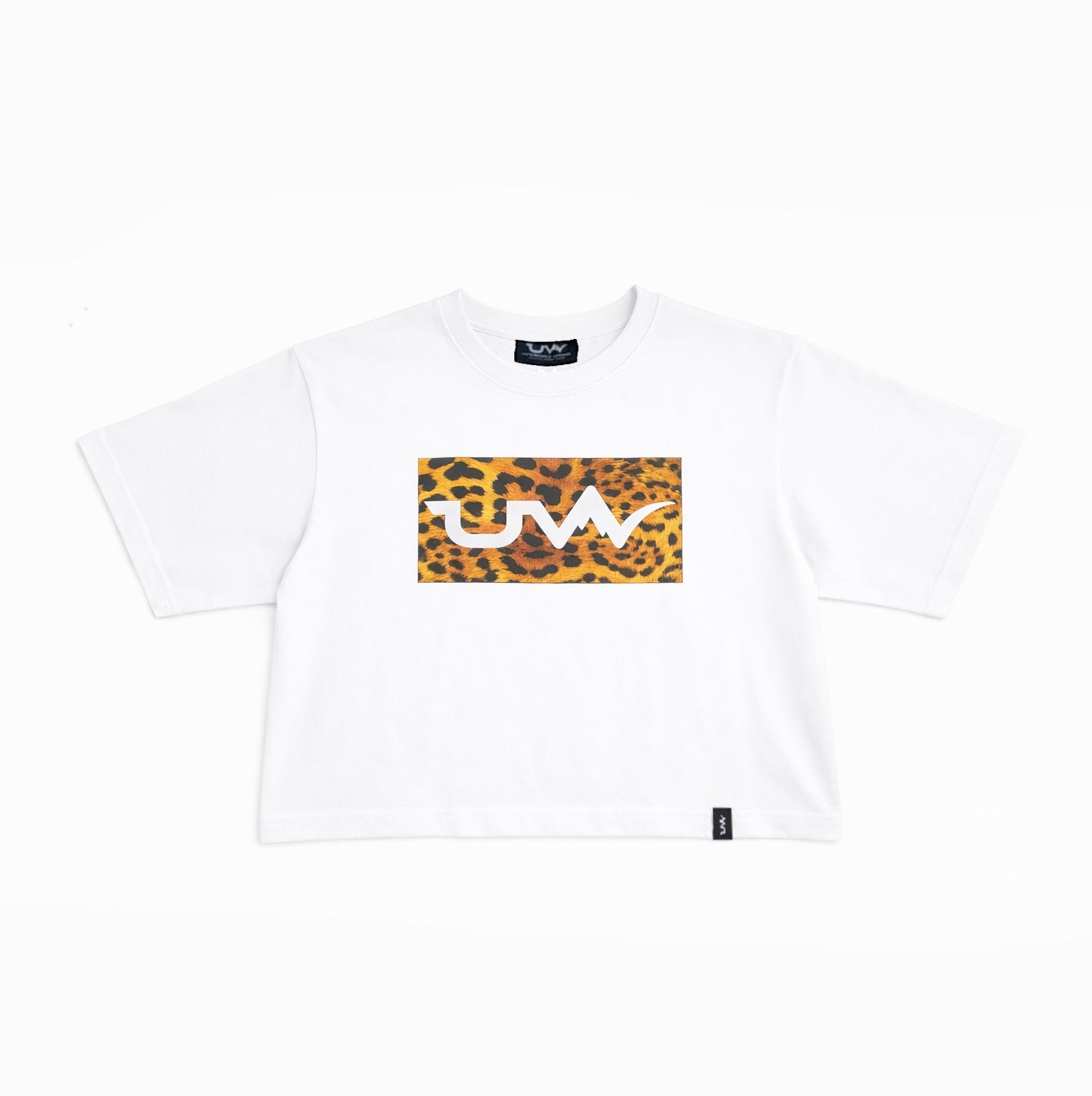 uw box crop tee
