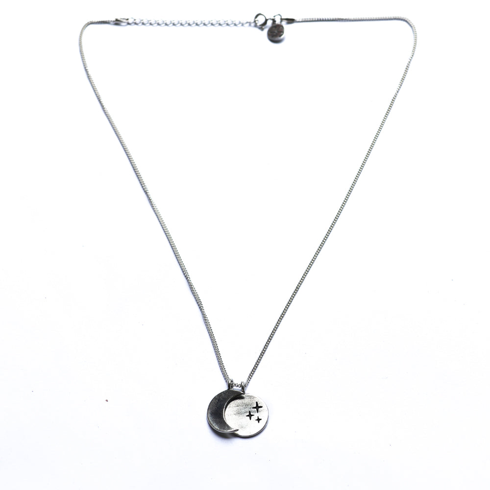 Moon tide necklace