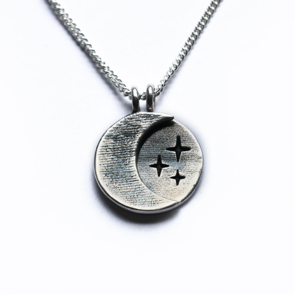 Moon tide necklace