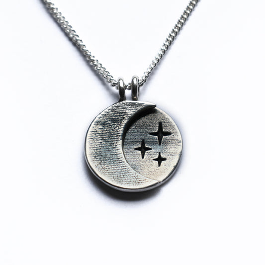 Moon tide necklace