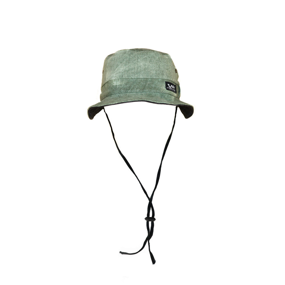Stone washed bucket hat (reversible)