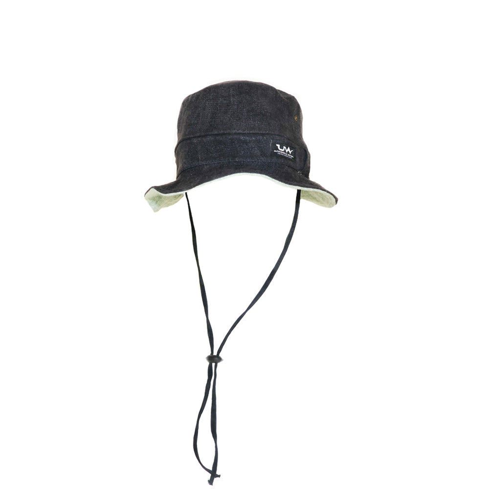 Stone washed bucket hat (reversible)