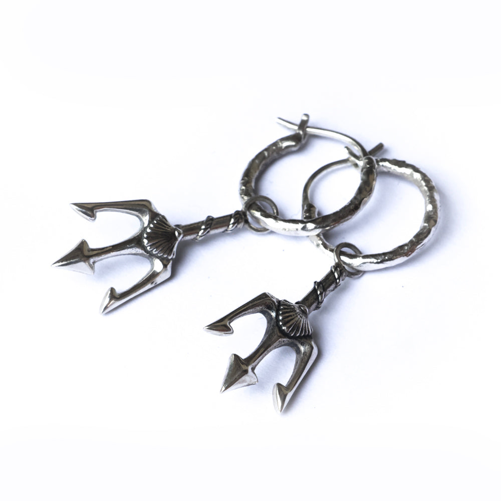 Trident earrings