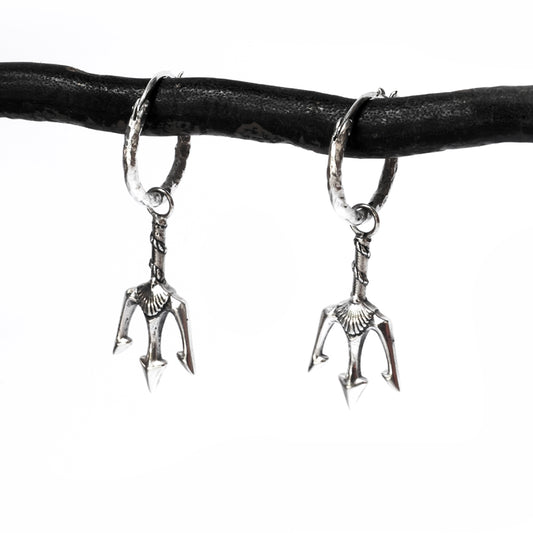 Trident earrings