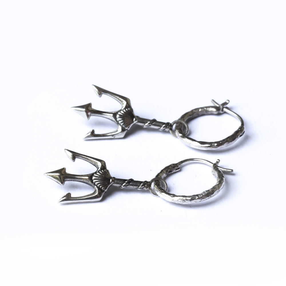 Trident earrings